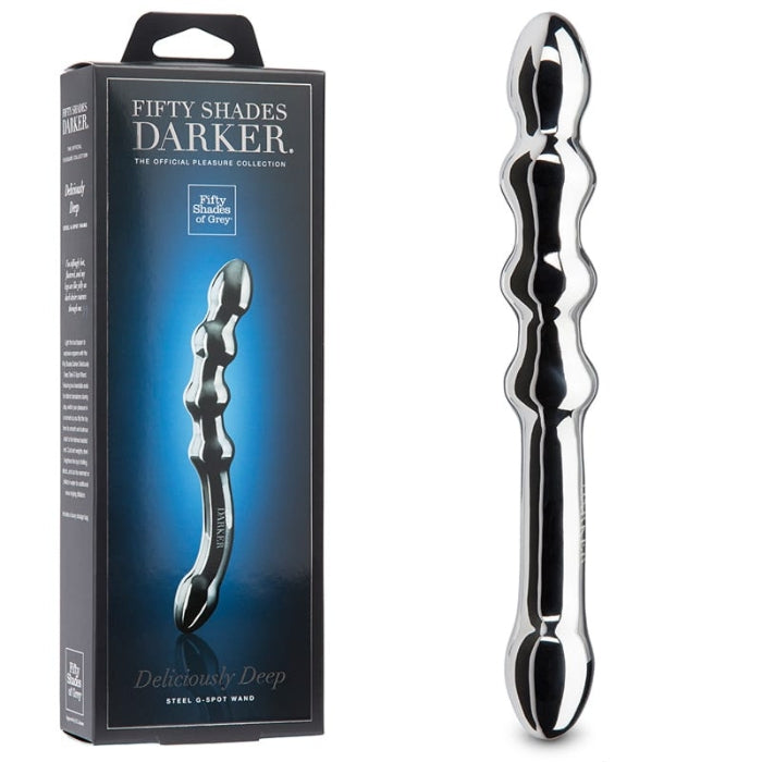 Fifty Shades of Grey Stainless Steel G Spot Wand - Deliciously Deep