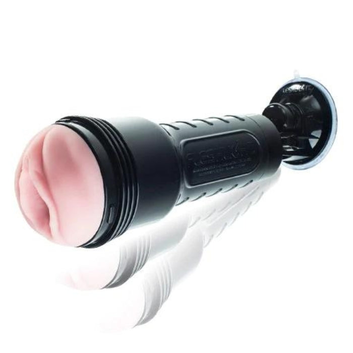 This shower mount adds instant pleasure potential to your favourite toy. The Fleshlight mount is an easy addition to your toy collection, and transforms every solo shower session into an extra steamy one. Handsfree play ANYWHERE.