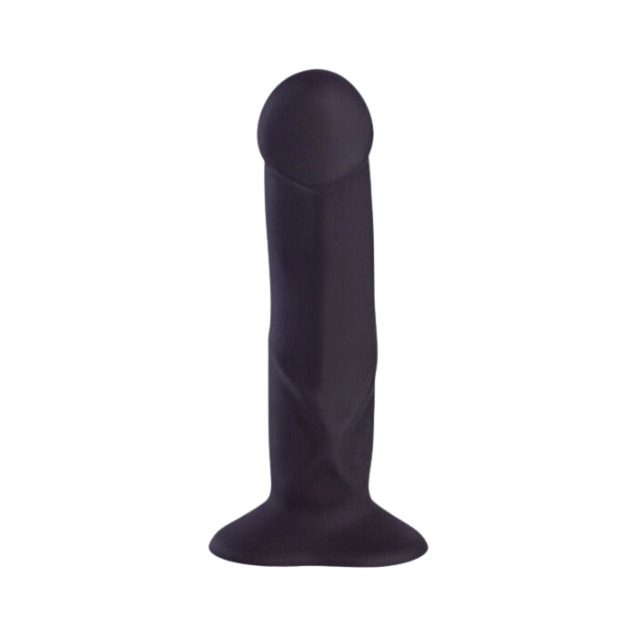 Fun Factory The Boss Stub, dildo. If you re looking for a dildo that has a natural shape and feel and a pleasing length, look no further. The 17.8cm insertable length dildo with a diameter of 4.2cm, glans shape to the top, with a prominent ridge, targets the g-spot or prostate. Close to the base, pronounced ridges in vein-like shapes will give extra stimulation to the entrance to the vagina or anus during play, has a wide and flat suction cup base.