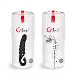 The G-vibe G Jack 2 features 6-functions and made from a new Bioskin material (The closest thing to human skin). The powerful motor has changeable intensity from light tremors to intense vibration. The G Jack 2 vibrator has a realistically shaped head that is 1.45 inches wide . The shaft has a unique swirling corkscrew pattern just like a real penis does from 1.54 inches to 1.75 inches at the base of the 5.25 inch of insertble shaft. 100% waterproof.
