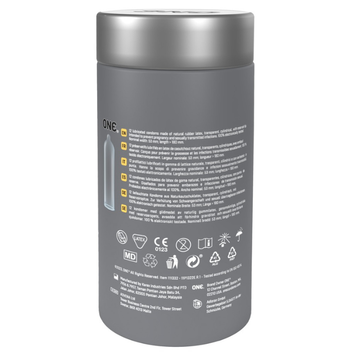 ONE Vanish Condoms 53mm (12)