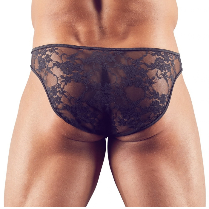 Men’s Briefs Black Lace