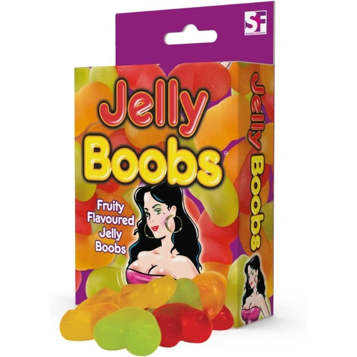 Jelly boobs are the ideal gifts for stag nights, naughty parties and fun occasions. Fruity flavoured candy that will certainly cause a laugh.