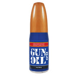 Gun Oil H2O is a high-quality water-based lubricant whose effect lasts almost as long as that of a silicone-based product and which is still easy to wipe clean. It has a moist consistency and feels particularly gentle and supple. Because Gun Oil H2O does not contain silicone, it is suitable for use with all sex toys. Healing extracts of aloe vera and oats help prevent skin irritation, ginseng and guarana rain blood circulation and thus increase excitement!