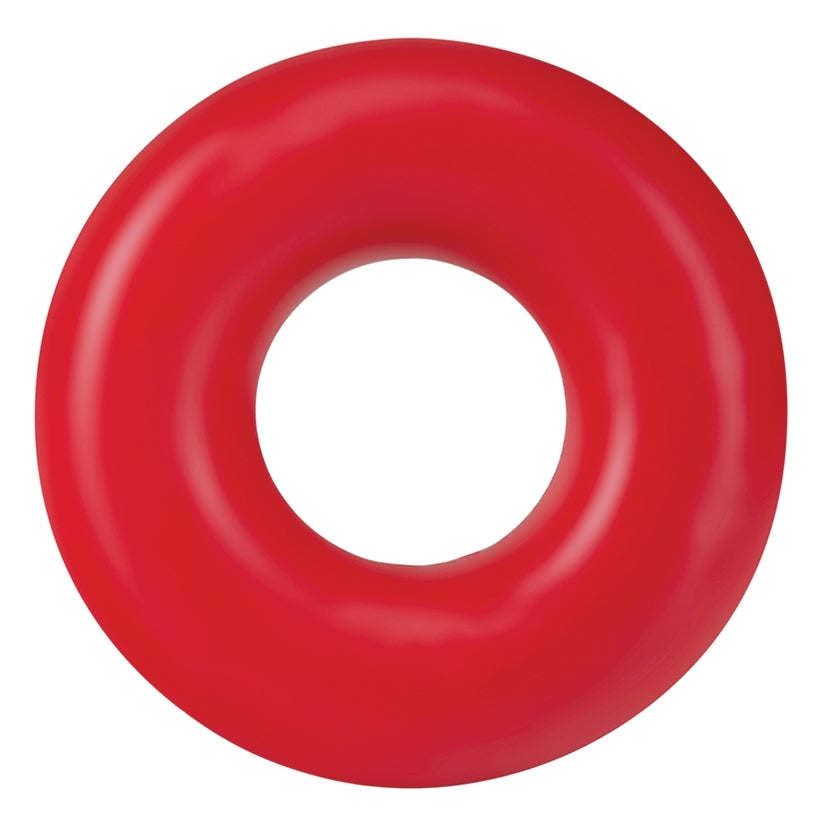 Stay Hard Donut Ring Red Cock Ring Set (2