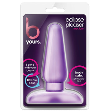 B Yours Eclipse Pleaser Medium Anal Plug Purple