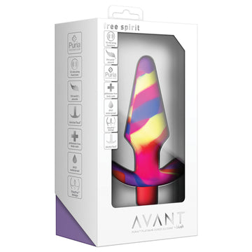 Avant Free Spirit Small Anal Plug Scarlet