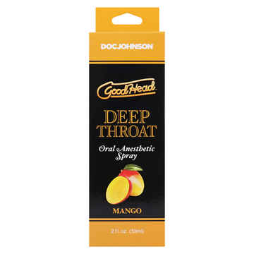 GoodHead Deep Throat Oral  Numbing Spray  Assorted Flavours (59ml)