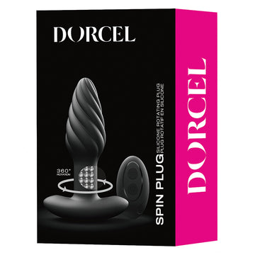 Dorcel Spin Medium Rotating Anal Plug with Remote