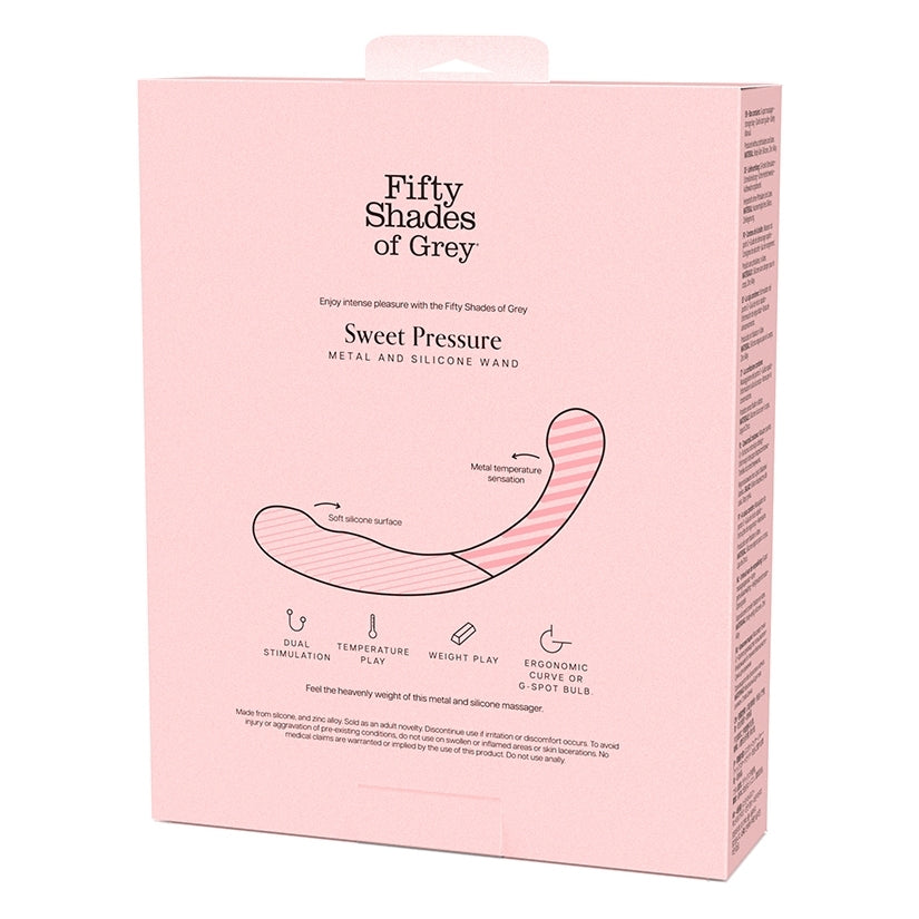 Fifty Shades of Grey Sweet Pressure Metal & Silicone Wand