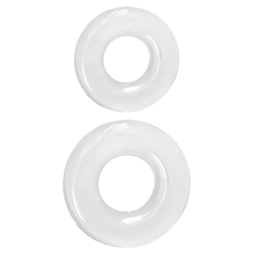 Renegade Double Stack Stretchy Clear Cock Ring Set (2)