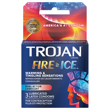 Trojan Fire & Ice Condoms (3)
