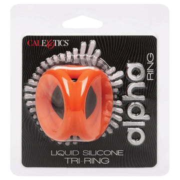 CalExotics Alpha Liquid Tri-Ring Orange