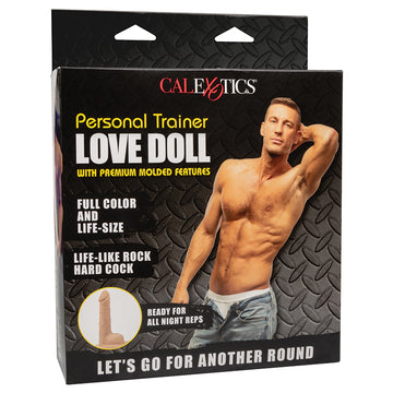 Calexotics Personal Trainer Blow Up Doll and Dildo