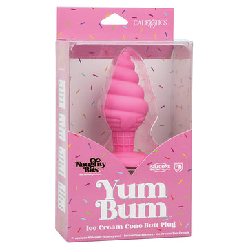 Yum Bum Ice Cream Cone Anal Plug Large Pink