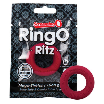 Screaming O Ringo Ritz Cock Ring Red