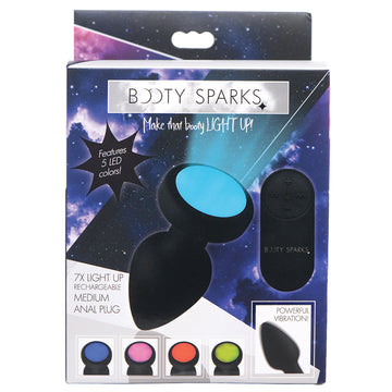 Booty Sparks LED Light Up Anal Plug Medium