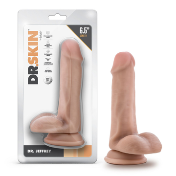 Dr. Skin Dr. Jeffrey 6.5 inch Dildo Light