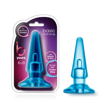 B Yours Basic Anal Plug – Small Blue