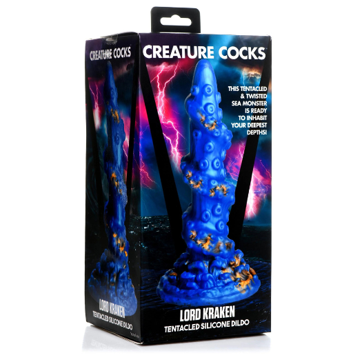 Creature Cocks Kraken Tentacled  Dildo with Suction