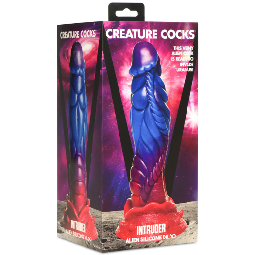 Creature Cocks Intruder Alien Dildo with Suction