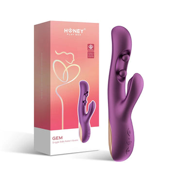 Honey Gem G-iggle Balls Vibrator Purple
