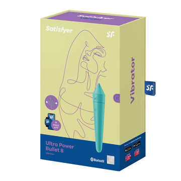 Satisfyer Ultra Power Bullet 8 Turquoise (USB)