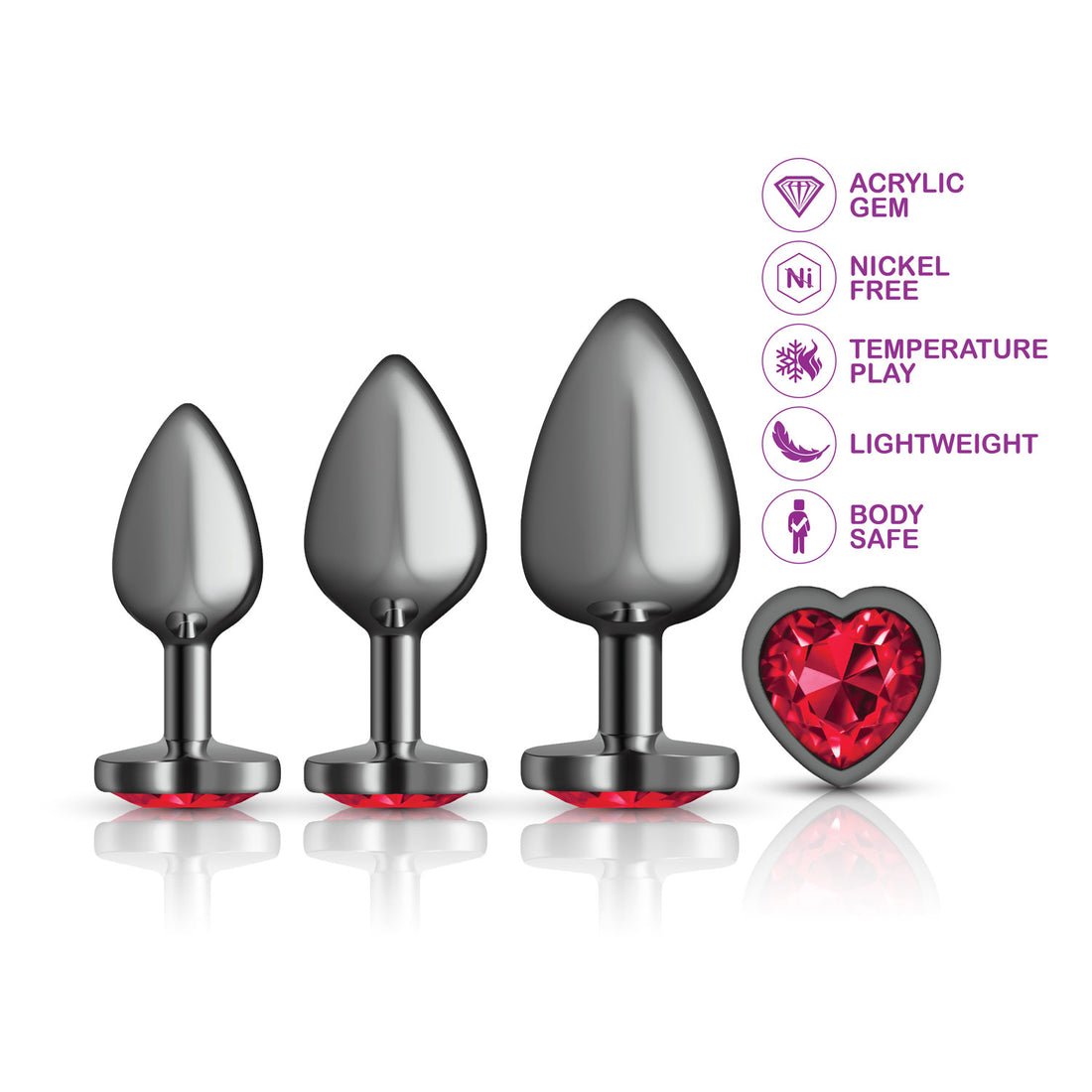 Cheeky Charms Heart Red Trainer Kit (3)