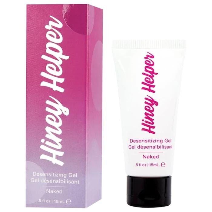Ease your way into anal play with additional comfort as the naturally soothing gel goes to work. Hiney Helper desensitizing anal gel is toy and couple friendly, sugar free, and vegan friendly.