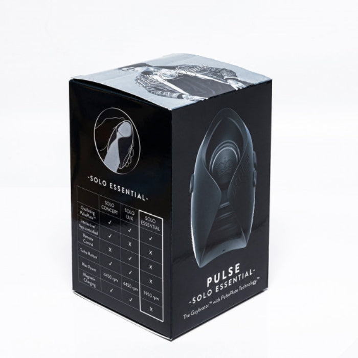 This multi-award winning "Guybrator" or male stimulator can be used when flaccid or erect. Pulse Solo Essential is a revolutionary male stimulator that uses oscillations to stimulate a man and has 5 pre-set vibration modes and 8 speeds, as well as being 100% waterproof.