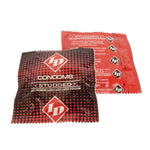 Stimulation is key to adding an extra dose of heat to your bedroom exploits. A great way to do this is by adding some textured condoms to the mix. One of the biggest benefits of using a textured line comes from the heightened sexual stimulation offered by ID Studded condoms. Unlike regular condoms, our textured condoms are dotted with small studs along the surface which help incite arousal in your partner.