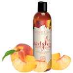 Intimate Earth Naughty Nectarines Glide 120ml love naturally. The delicious taste of fresh ripe nectarines will have you and your partner’s mouth watering for more! Made with Natural Flavors and Organic Stevia.