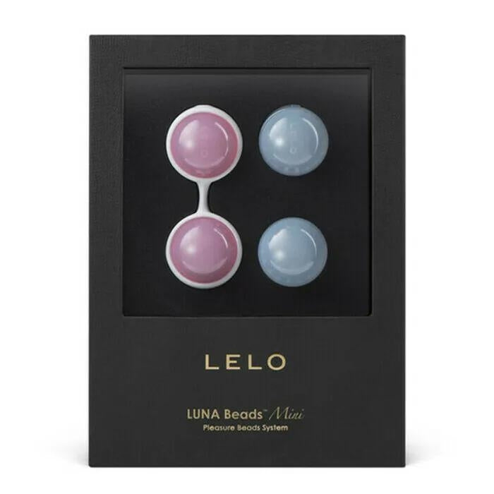 The Lelo Mini Luna Beads have 4 weighted balls that are smaller for ladies that are nervous to use bigger balls or medically advised to use smaller balls due to the smaller tighter vaginal opening.