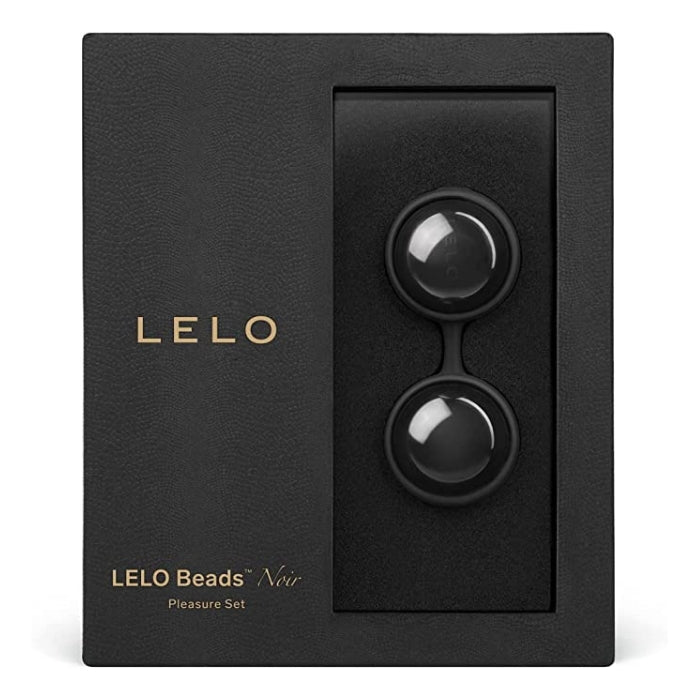 Lelo Luna Beads, kegal balls. Exercise those muscles ladies, tightening your pelvic floor will support a better orgasm, make you feel tighter for him and in return he will also feel larger for you. Win, win situation really. Use with the Interchangeable silicone connectors or as erotic beads without the connector. The Lelo Noir Luna Beads have 2 weighted balls that are also smaller and slightly heavier than the Mini beads.