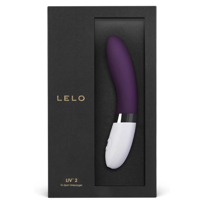 Lelo Liv 2 G-spot vibrator, with or without your lover, you will feel spoilt with the 8 stimulating modes to satisfy your G-Spot. Petite and unintimidating, this vibrator is perfect for beginners at G-spot play. Smooth and sensual to the touch. Medical Grade Silicone. 100% waterproof. USB Rechargeable.