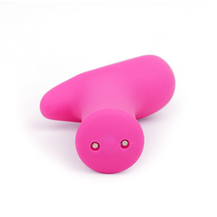 The Lovense Ambi is a small and powerful bullet vibrator designed for precise clitoral stimulation. This versatile toy features a unique asymmetrical shape that allows for pinpoint accuracy, and it can be used in a variety of positions and angles for maximum pleasure. Made from body-safe silicone, the Ambi is both soft and durable, and it is also waterproof for easy cleaning and use in the shower or bath. The Ambi can be controlled via a smartphone app or the included remote control.