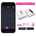 The versatile Lovense Ferri Panty Vibrator can be worn as a panty vibe, used for solo play or foreplay with a partner. This small, discreet and light App based toy you get to create and store up to 10 different vibration patterns. The App allows your partner to control this toy from long distance, play anywhere, anytime. Sync the Ferri to your favorite music or let your partners voice control the vibrations. The extra strong magnetic clip will make sure to keep the vibe in place with your panties.
