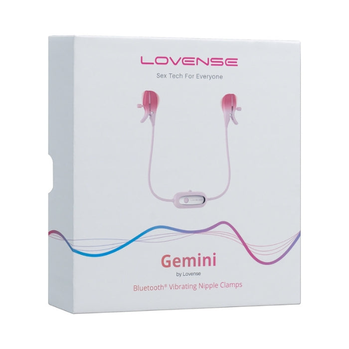 The world's first app-controlled adjustable vibrating nipple clamps. Wear Gemini however you want. Carry them discreetly and go out for new adventures. From foreplay, roleplay, to light BDSM, you can incorporate the nipple clamps into your routine with Lovense Remote app!