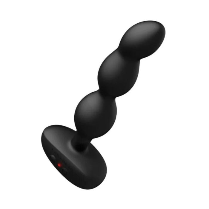 The Lovense Ridge Anal Beads offer 360° internal stimulation at up to 116 rotations per minute and vibrate in 7 built-in patterns. The tapered tip of the first bead slips in and out easily, gradually increasing in size over the next two sections so you can expand your horizons. The flexible bottom joint helps the Ridge Anal Beads bend at any angle to suit all positions and play styles and is attached to an ergonomic flared base for peace of mind. App controlled, USB rechargeable and waterproof.