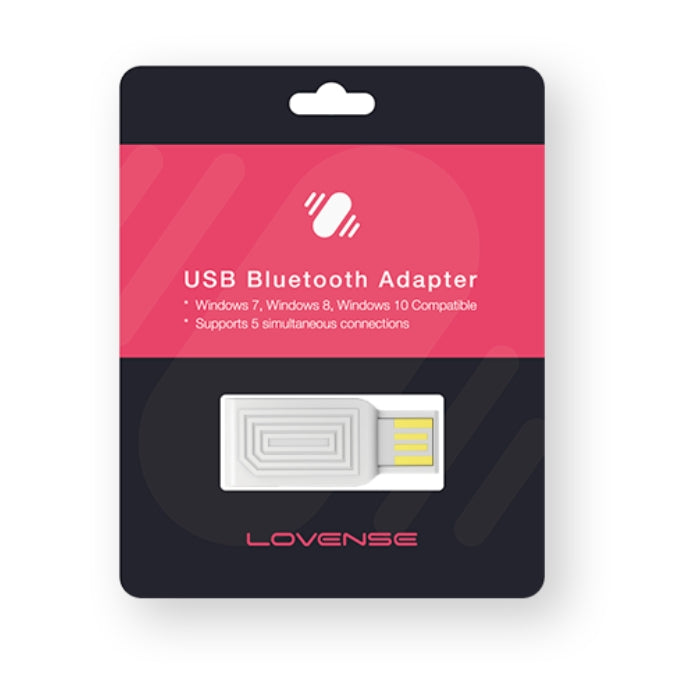 Lovense USB Bluetooth Adapter is customized exclusively to connect Lovense toys to a Windows PC.