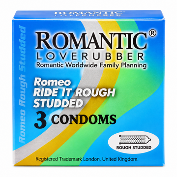 Romantic Condoms Rough Studded (3)
