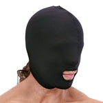 Made from a stretchy, soft material, the Lux Fetish Open Mouth Stretch Hood is perfect for long-term wear. With the open-mouth design, you can even play with the tense of taste by using their mouth. You can also pair this hood with a ball-gag for more intense bondage play. This Open Mouth Stretch Hood is perfect for couples exploring BDSM with a beginner-friendly design that isn’t too intimidating.