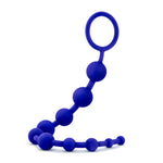 Designed with graduating size beads for your comfort and safety. Anal Training with 10 flexible beads of graduating size you can ease your way into more intense anal play. Length 12.5 inches. Insertion length 10.25 inches. Width .75 inch.