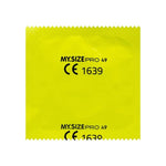 My.Size Pro Condoms pack of 10 49mm, have a 15% thinner wall thickness as average condoms, offering a greater sensitivity. made of Vytex, a specific natural latex. Vytex is a revolutionary plant-based raw material to eliminate nearly all the typical latex smell and the antigenic problem-causing proteins that can result in an allergic reaction to natural rubber latex. Vegan friendly.