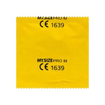 My.Size Pro Condoms 53mm have a 15% thinner wall thickness as average condoms, offering a greater sensitivity. made of Vytex, a specific natural latex. Vytex is a revolutionary plant-based raw material to eliminate nearly all the typical latex smell and the antigenic problem-causing proteins that can result in an allergic reaction to natural rubber latex. Vegan friendly.