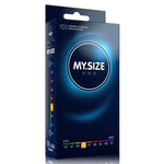 My.Size Pro Condoms 53mm have a 15% thinner wall thickness as average condoms, offering a greater sensitivity. made of Vytex, a specific natural latex. Vytex is a revolutionary plant-based raw material to eliminate nearly all the typical latex smell and the antigenic problem-causing proteins that can result in an allergic reaction to natural rubber latex. Vegan friendly.