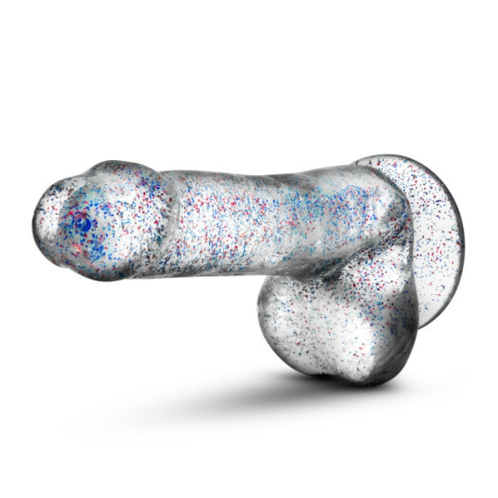 The Naturally Yours 6 Inch Glitter Cock is NOT another boring dildo. Whatever your pleasure the Glitter Cock is there for you. The 6 Inch Glitter Cock is made from body safe TPE that contains no phthalates, latex, paraffins or anything else that is not safe for your body.