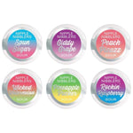 Add a new sense of cool to foreplay with the Nipple Nibblers sour burst tingle balm. The kissable formula provides a tasty and delightful tingly sensation for enhanced arousal.  Flavours: Giddy Grape, Pineapple Pucker, Wicked Watermelon, Rockin’ Raspberry, Peach Pizazz, Spun Sugar.