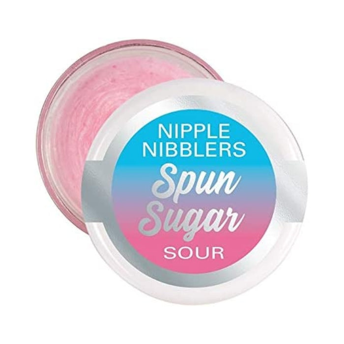 Add a new sense of cool to foreplay with the Nipple Nibblers sour burst tingle balm. The kissable formula provides a tasty and delightful tingly sensation for enhanced arousal.  Flavour: Spun Sugar.