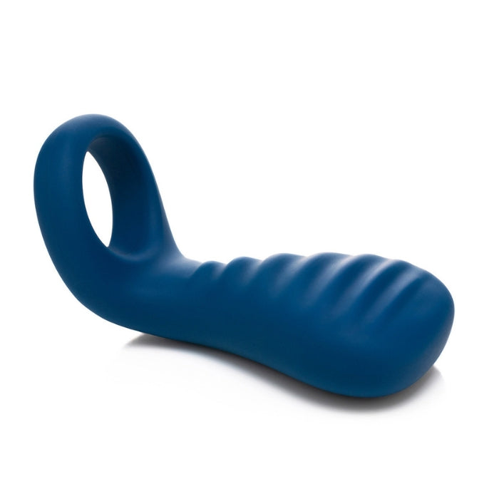 Created with couples in mind, the Extended Touch™ flexible design creates consistent contact during use, leaving everyone satisfied and ready for round two. Finally, an inclusive couple's ring that provides vibrating ecstasy for one partner and toe-curling sensations for the other. Made with body-friendly silicone. Start by downloading the free OhMiBod Remote™ App, then launch, pair and play. Once connected, the fun really begins.
